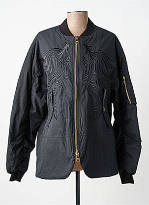 Doudoune manches longues sans capuche noir BOMBERS femme