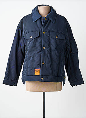 Doudoune manches longues sans capuche bleu BOMBERS femme