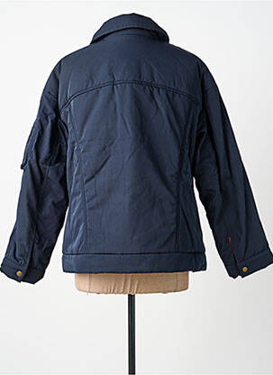 Doudoune manches longues sans capuche bleu BOMBERS femme