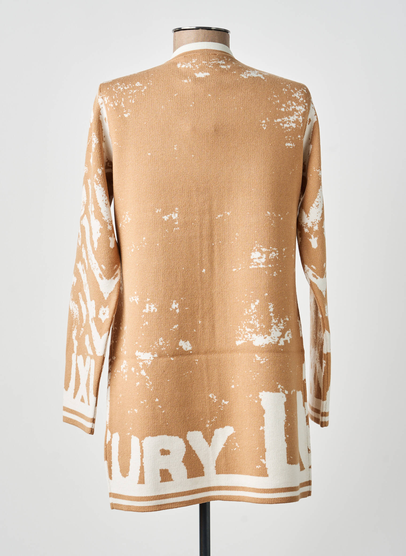 Gilet manches longues manches longues beige HEINE femme