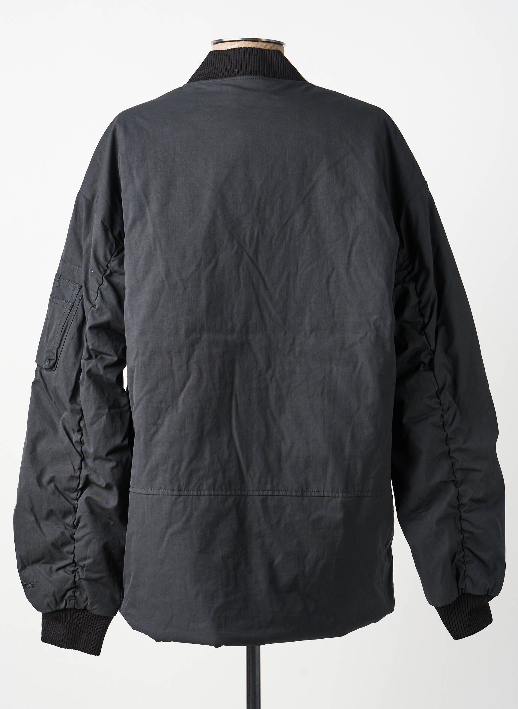Doudoune manches longues sans capuche noir BOMBERS femme
