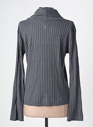 Pull col v manches longues gris NIKE femme