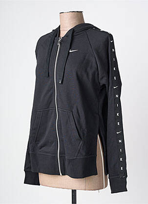 Veste casual manches longues noir NIKE femme