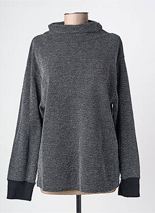 Pull tissage chiné manches longues gris NIKE femme