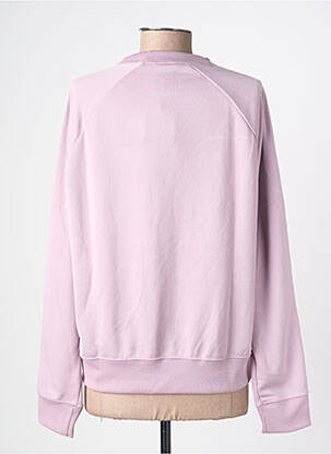 Pull coupe droite manches longues rose NIKE femme