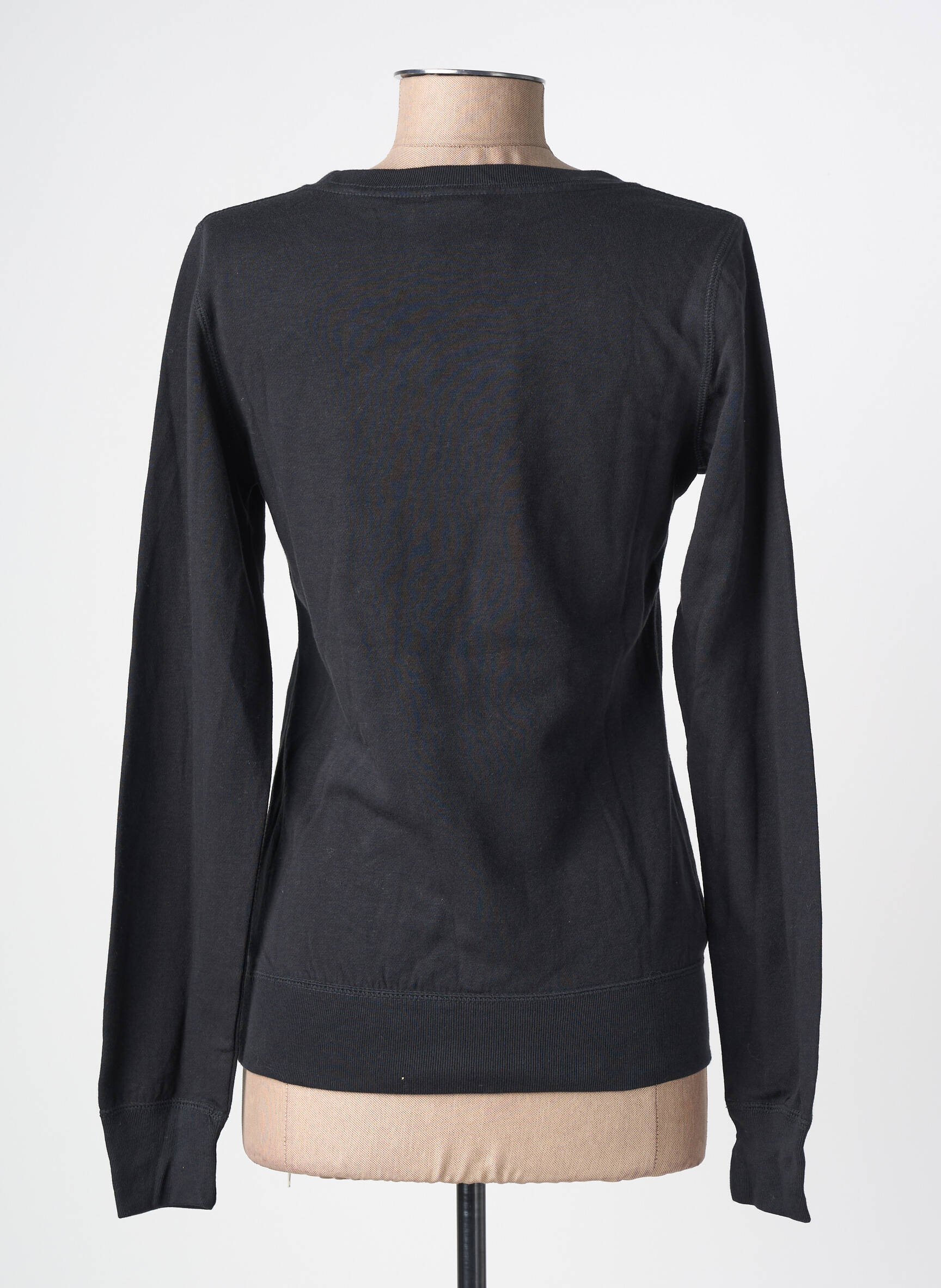 Sweat-shirt sérigraphie floquée manches longues noir NIKE femme