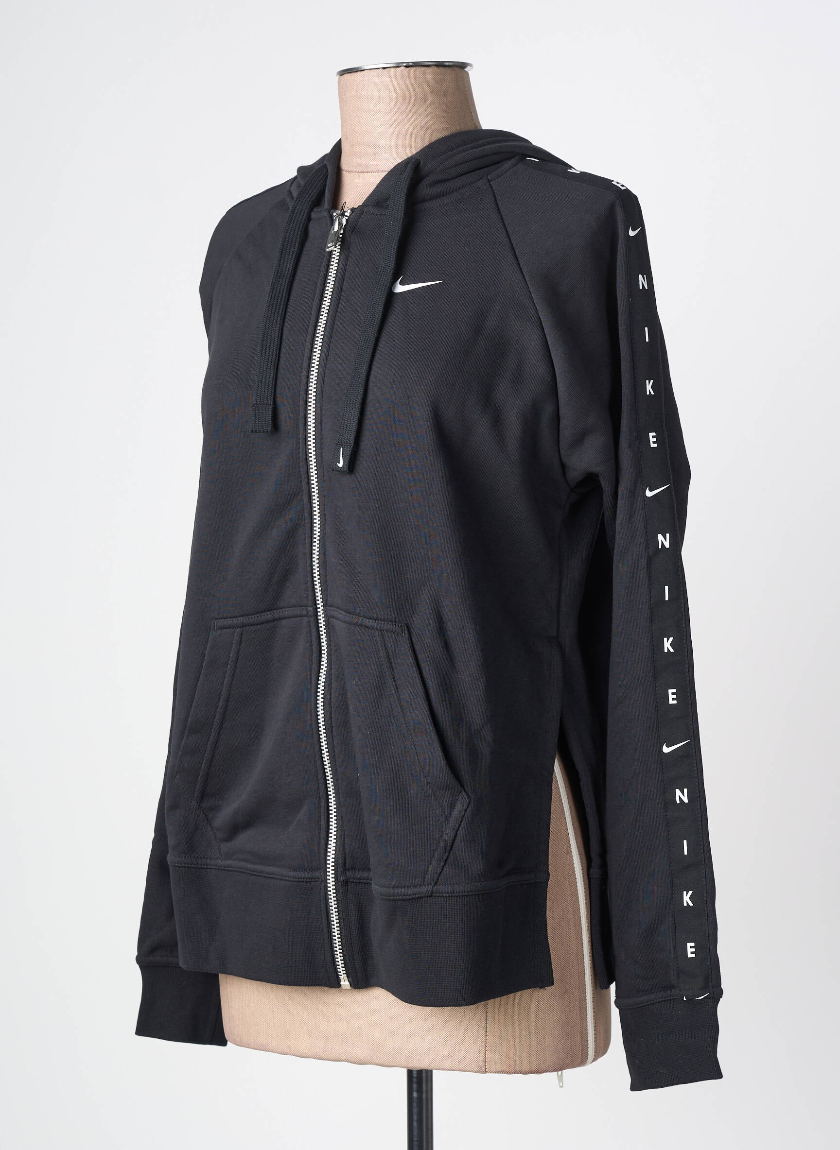 Veste casual manches longues noir NIKE femme