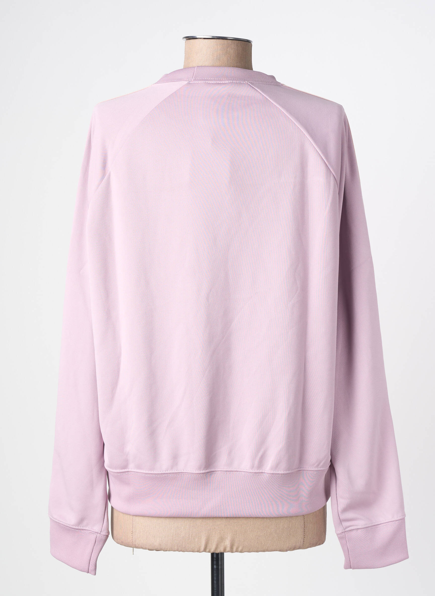 Sweat-shirt stretch manches longues rose NIKE femme