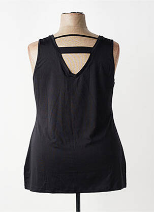 Top stretch sans manche noir SHEEGO femme
