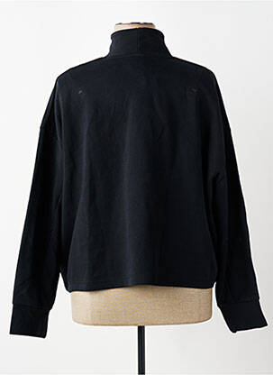 Sweat-shirt tissage molletoné manches longues noir NIKE femme