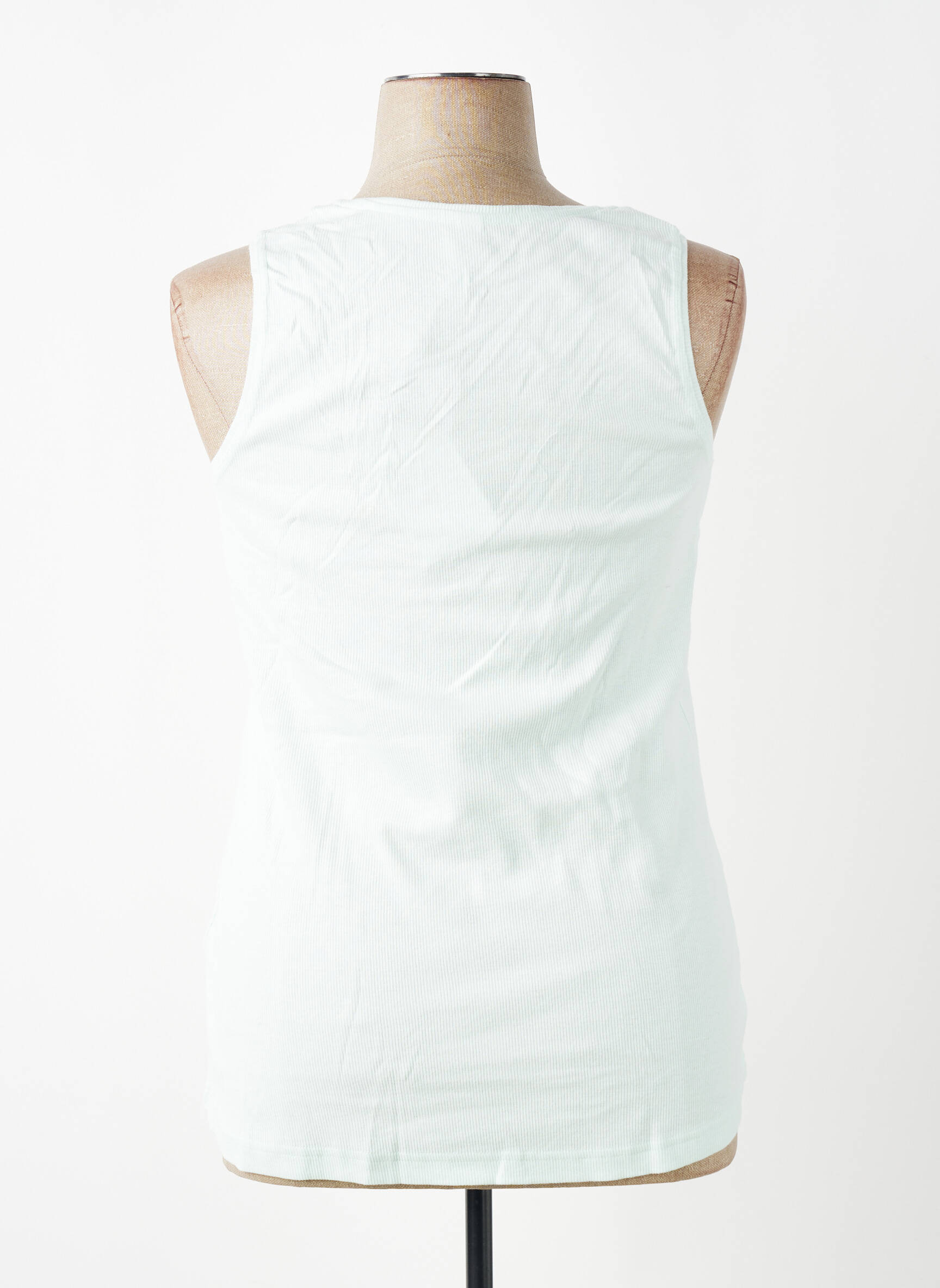 Débardeur coupe ajustée sans manche bleu SHEEGO femme