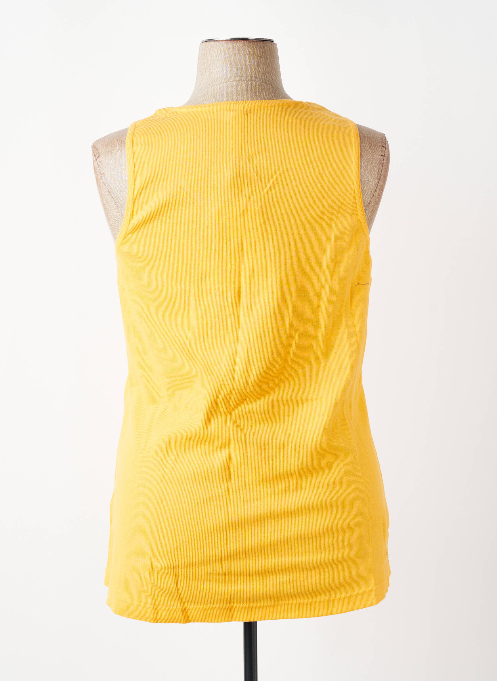 Débardeur coupe ajustée sans manche orange SHEEGO femme
