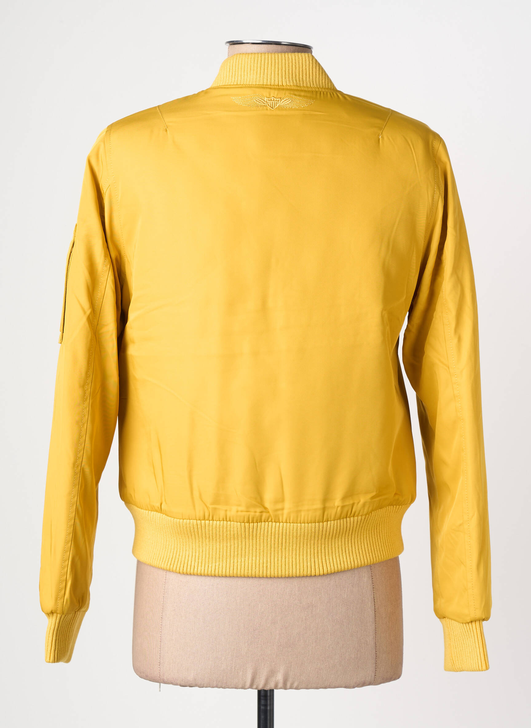 Blouson poches jaune BOMBERS femme