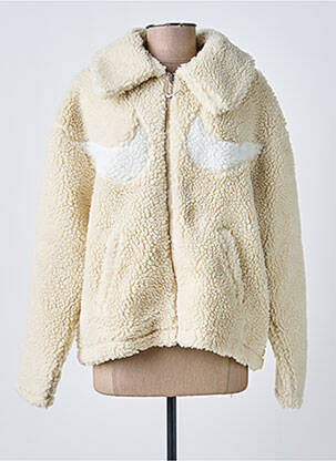Polaire imprimé fantaisie beige NIKE femme