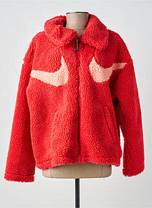 Polaire imprimé fantaisie rouge NIKE femme