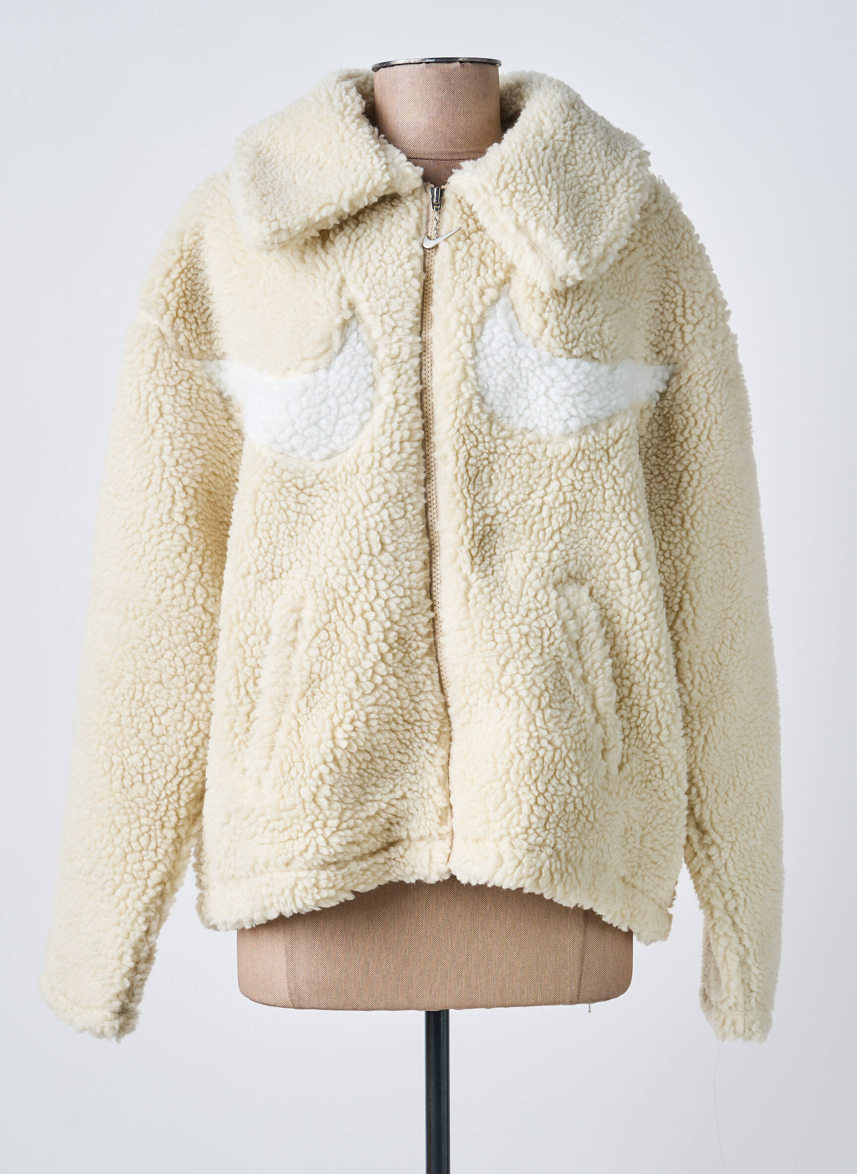 Polaire imprimé fantaisie beige NIKE femme
