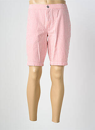 Bermuda taille élastique taille normale rouge FACONNABLE homme