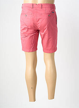 Bermuda taille à pinces taille normale rouge FACONNABLE homme