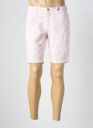 Bermuda taille à pinces taille normale rose FACONNABLE homme