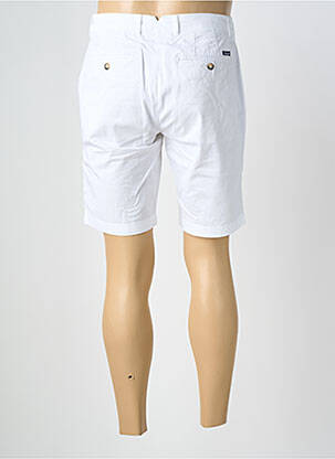 Bermuda taille à pinces taille normale blanc FACONNABLE homme