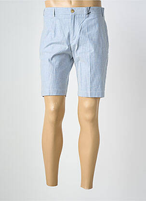 Bermuda taille à pinces taille normale bleu FACONNABLE homme