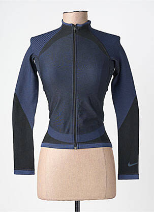 Veste casual manches longues bleu NIKE femme