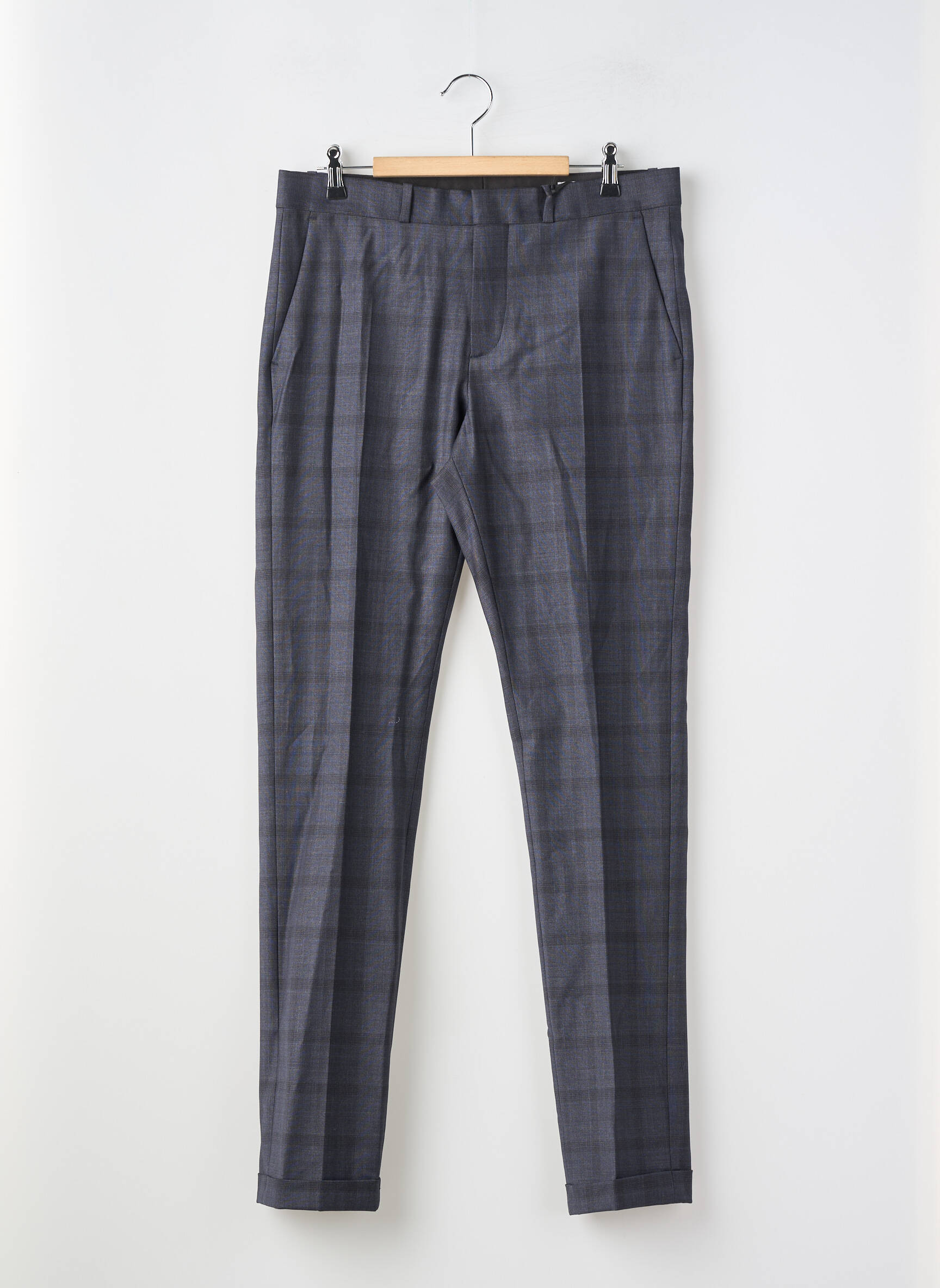 Pantalon slim taille normale taille normale bleu IKKS femme