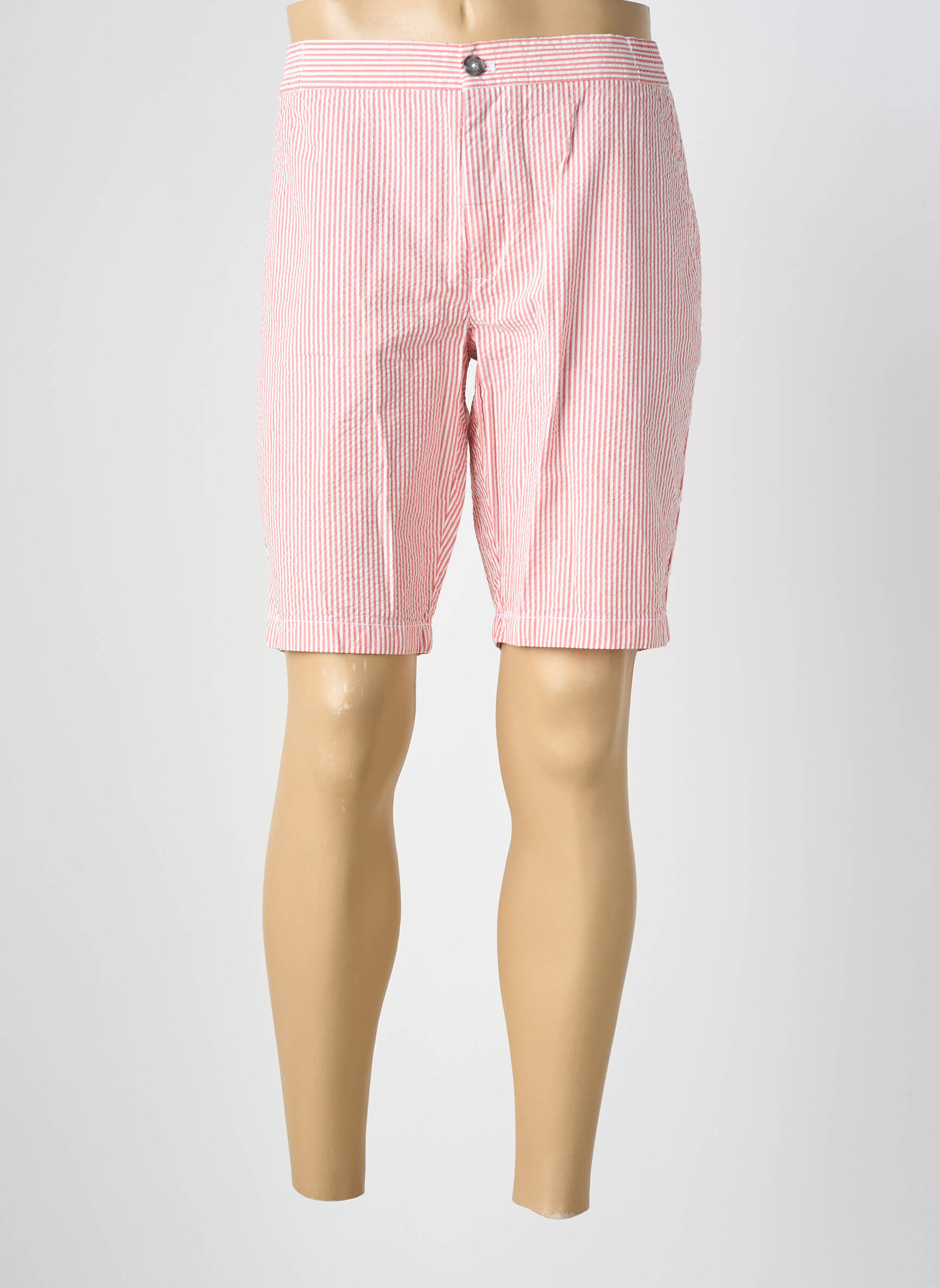 Bermuda taille élastique taille normale rouge FACONNABLE homme