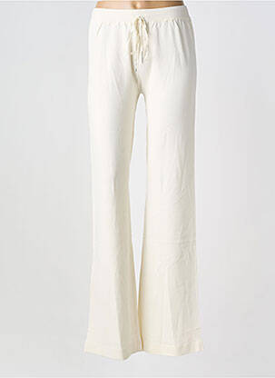 Pantalon droit stretch taille normale beige LIU JO femme