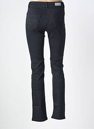 Jeans coupe slim tissage brut taille normale noir DAMART femme