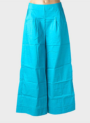 Pantalon large tissage popeline taille normale bleu LIU JO femme
