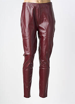 Pantalon slim taille élastique taille normale rouge LIU JO femme