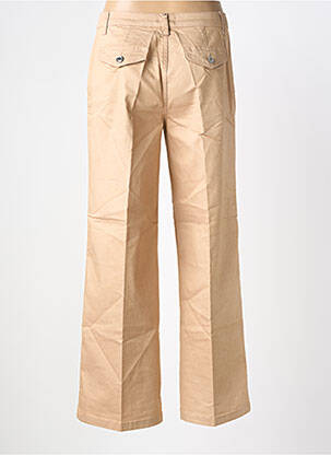 Pantalon droit stretch taille normale beige LIU JO femme