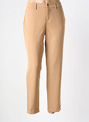 Pantalon chino stretch taille normale beige LIU JO femme