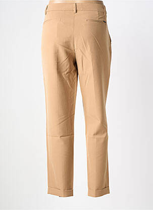 Pantalon chino stretch taille normale beige LIU JO femme