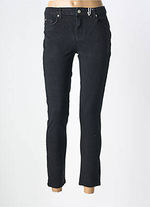 Jeans coupe slim tissage brut taille normale noir LIU JO femme