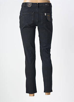 Jeans coupe slim tissage brut taille normale noir LIU JO femme