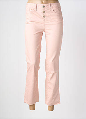 Jeans coupe slim stretch taille normale rose LIU JO femme
