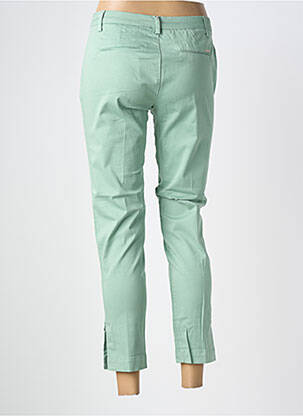 Pantalon 7/8 stretch taille normale vert LIU JO femme