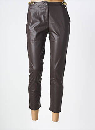 Pantacourt taille normale taille normale marron LIU JO femme