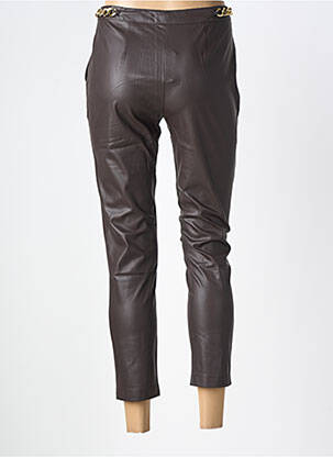 Pantacourt taille normale taille normale marron LIU JO femme