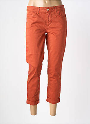 Pantacourt stretch taille normale orange LIU JO femme