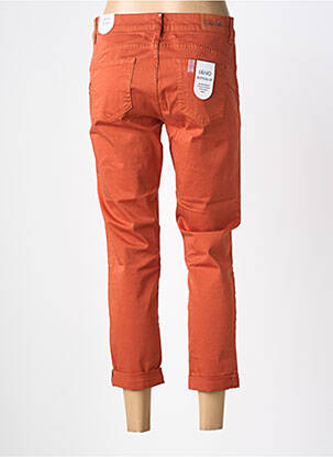 Pantacourt stretch taille normale orange LIU JO femme