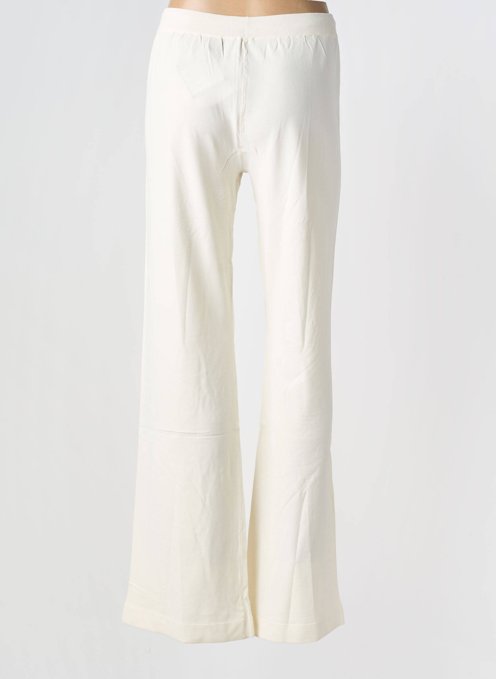 Pantalon droit stretch taille normale beige LIU JO femme