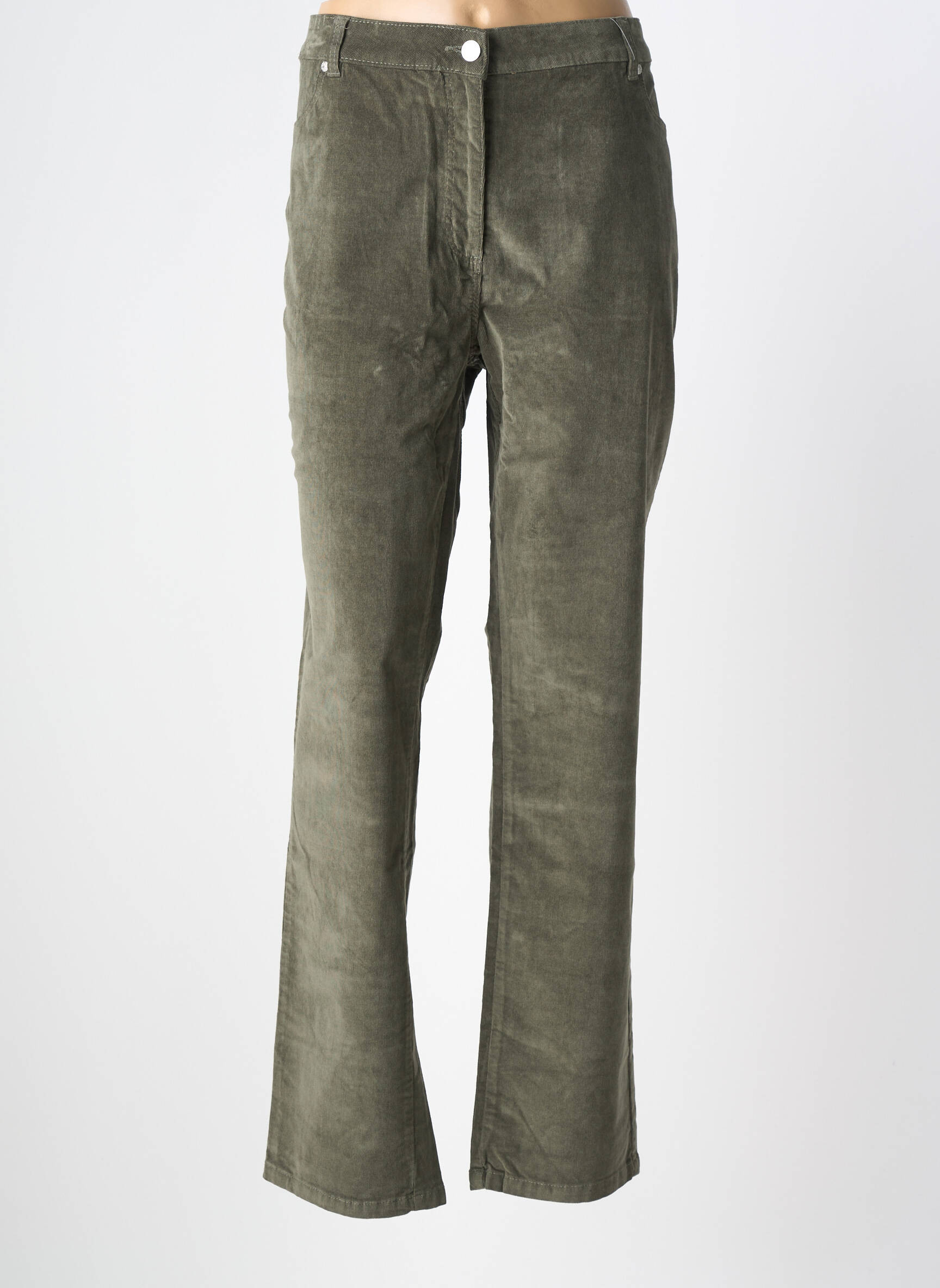 Jeans coupe droite taille normale taille normale vert DAMART femme
