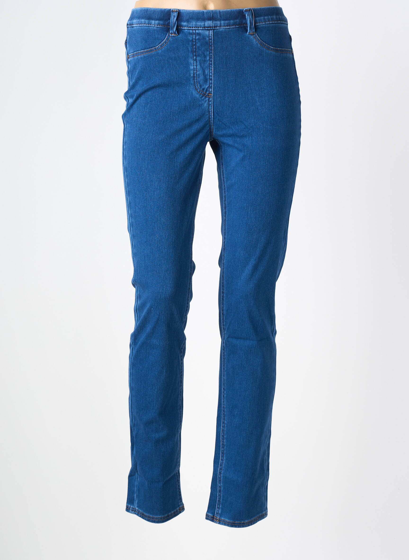 Jegging tissage brut taille normale bleu DAMART femme
