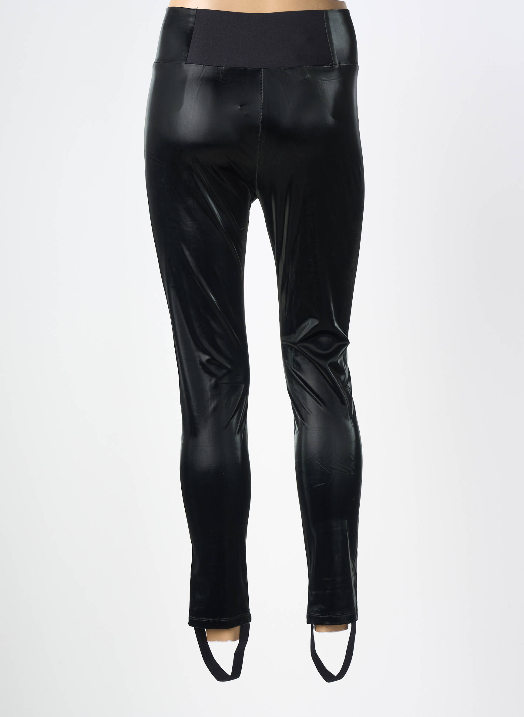 Pantalon slim taille élastique taille normale noir LIU JO femme