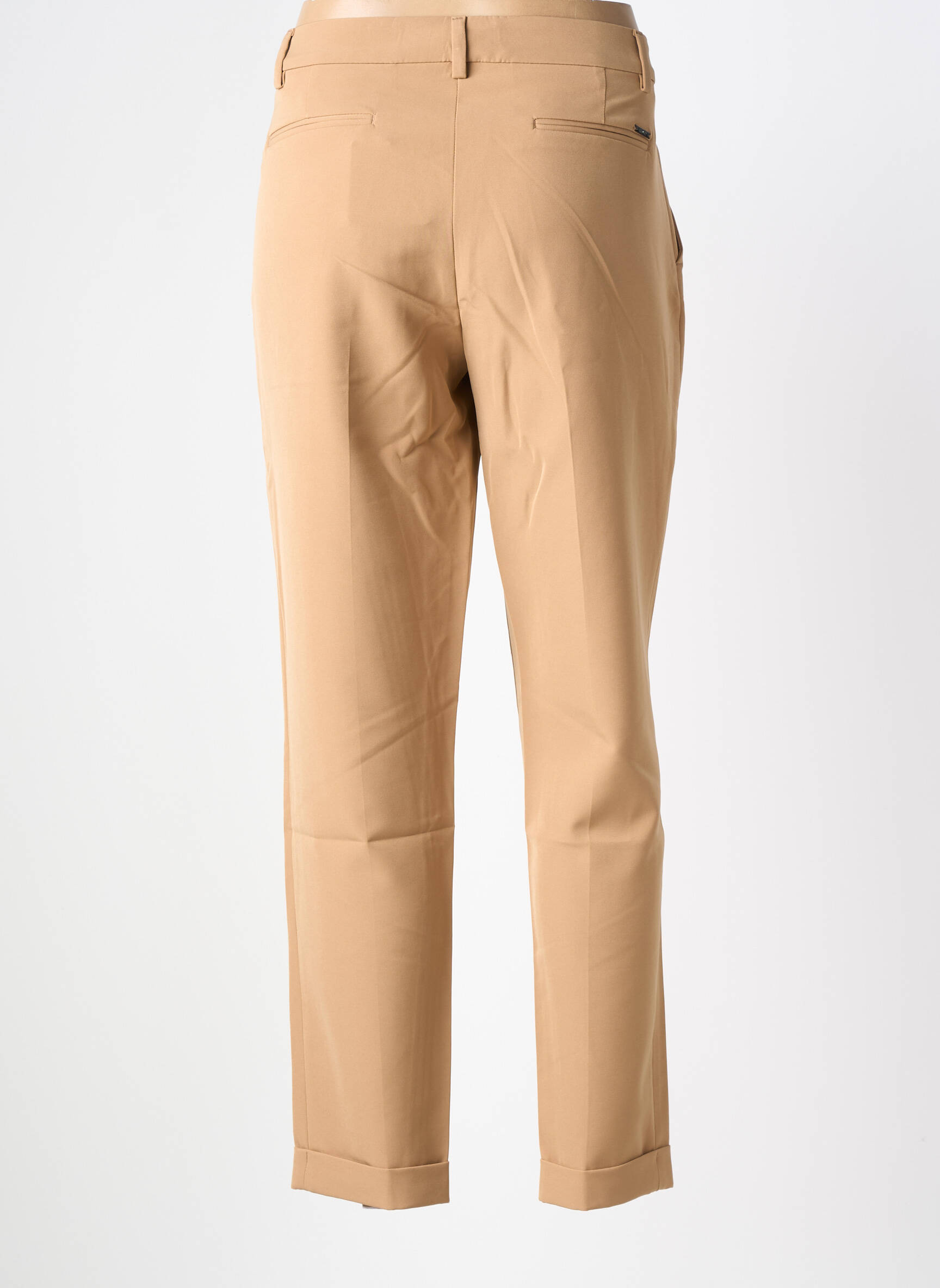 Pantalon chino stretch taille normale beige LIU JO femme