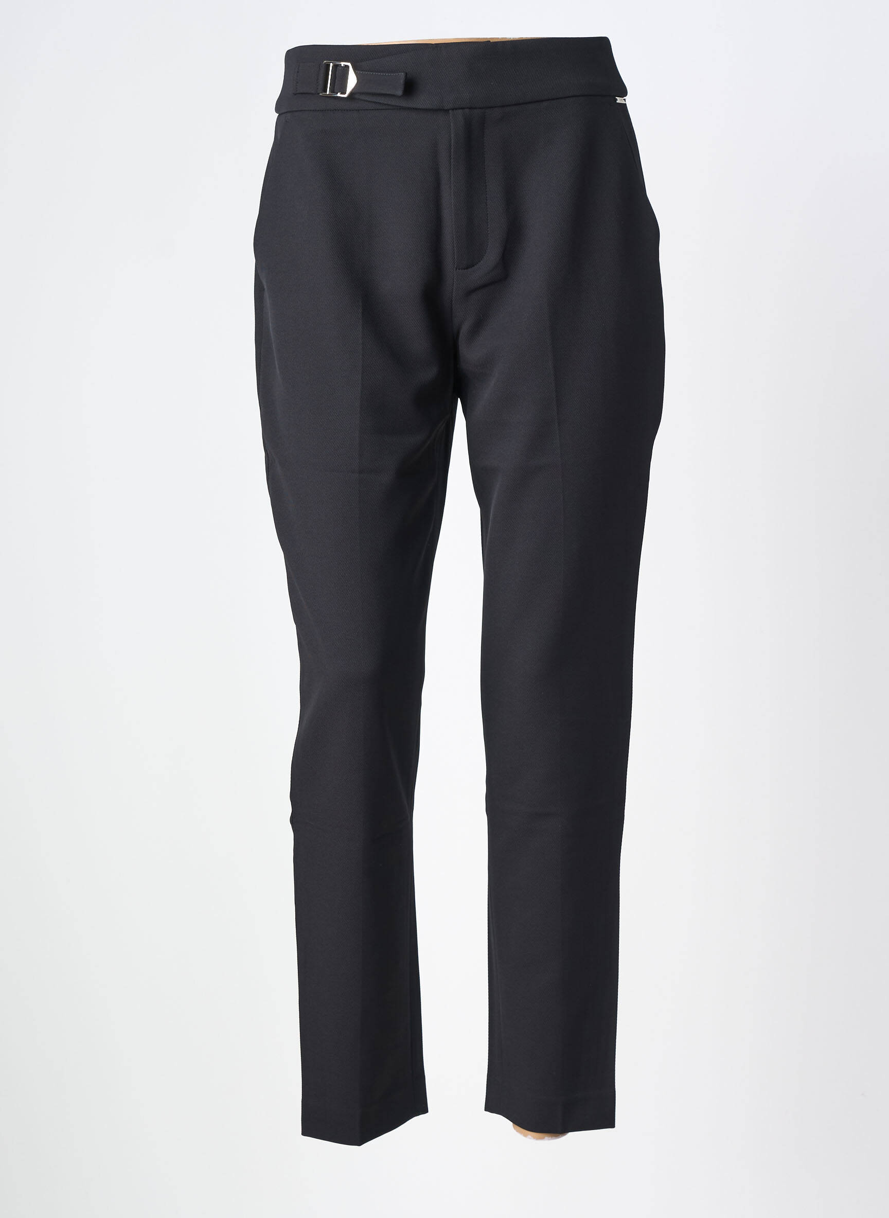 Pantalon slim tissage popeline taille normale noir LIU JO femme
