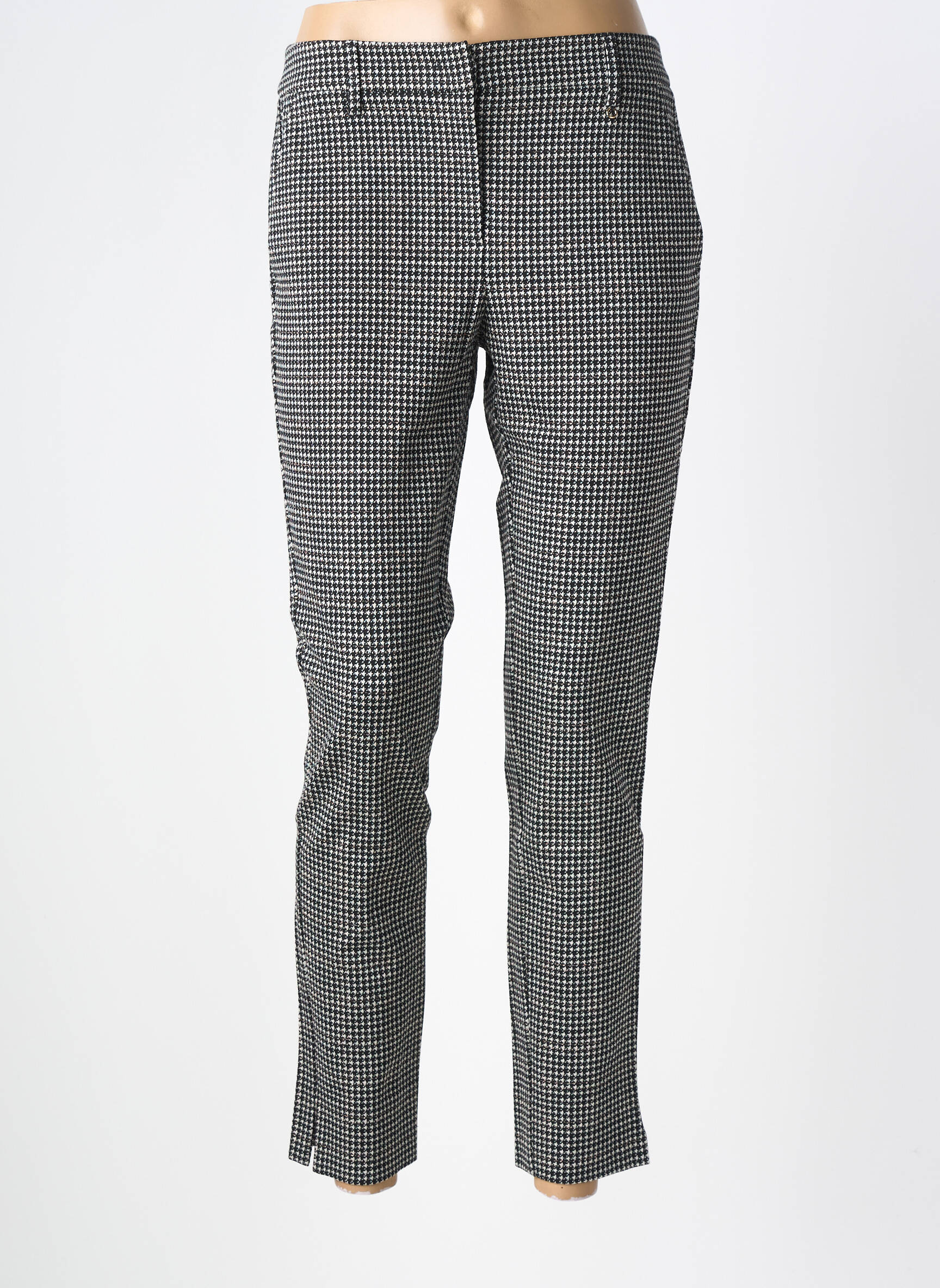 Pantalon chino stretch taille normale noir LIU JO femme